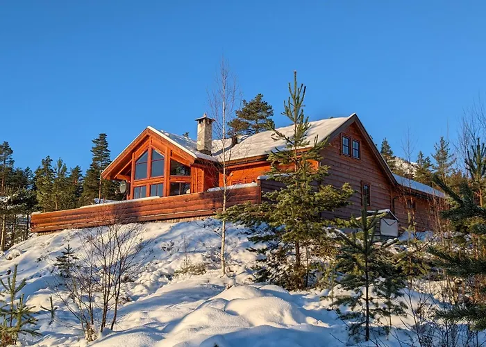 Ferienhaus In Vradal Mit Sauna, Fusslaeufig Zum Zentrum