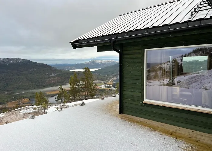 Phenomenal View Over Vradal And Vravatn