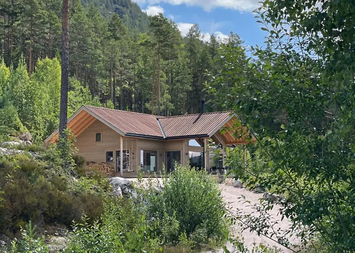 Furuheim Lodge, 4 seizoenen vakantiehuis met fantastisch uitzicht